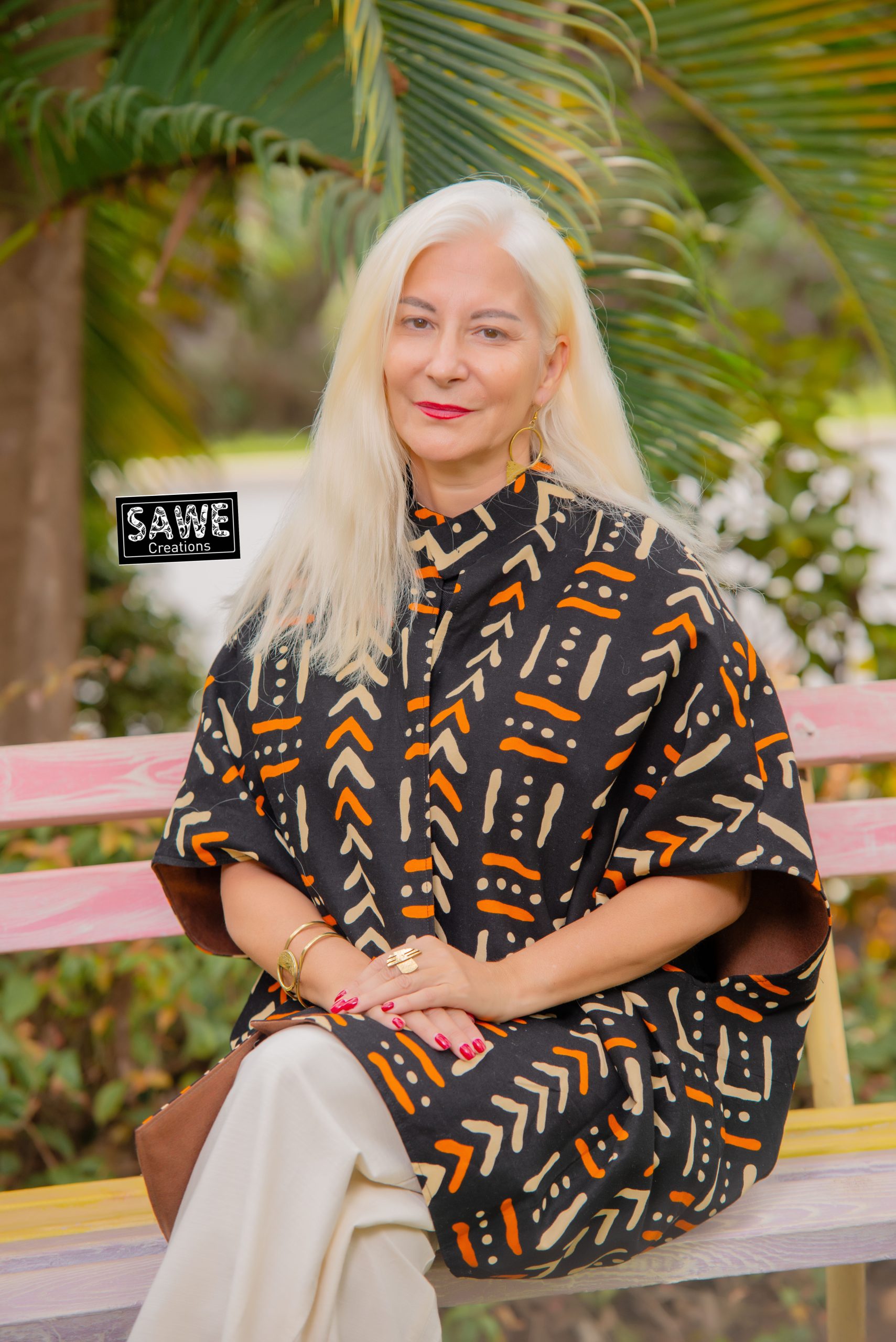 Kitenge Kimono